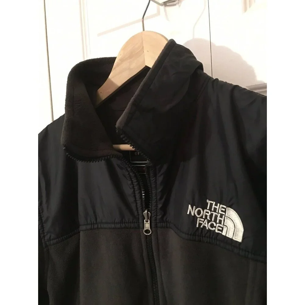 The North Face Men’s Sz S Summit Series Full Zip Fleece Jacket Gray Black